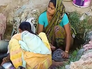 girl indian village